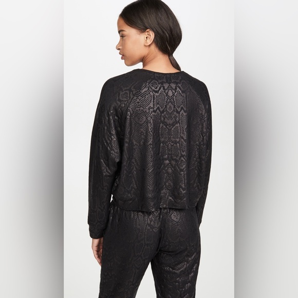 Terez Foil Crew Neck Sweatshirt | size: XS - Picture 6 of 17